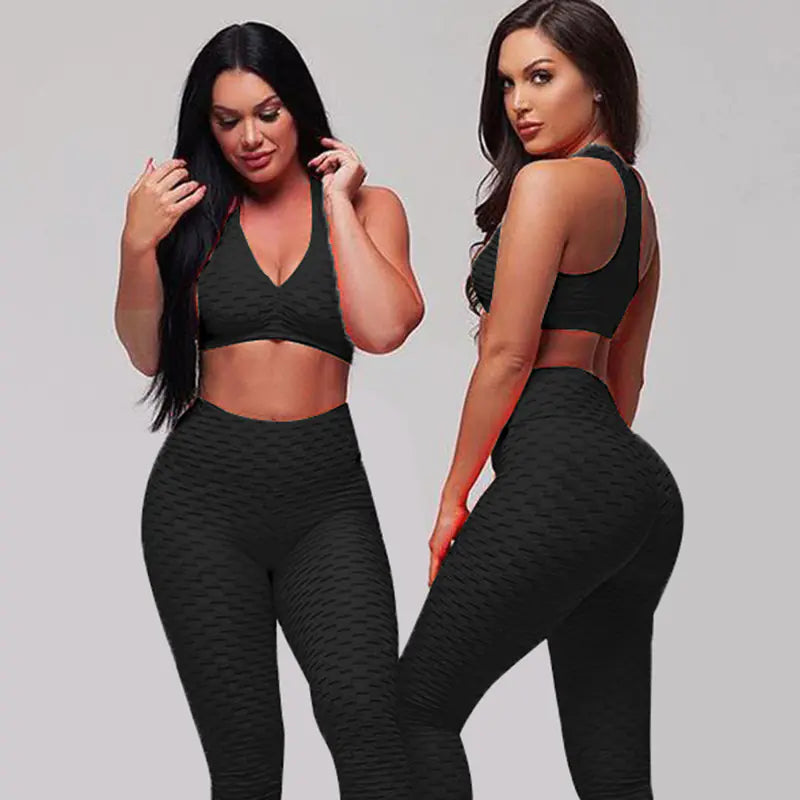 Yoga Set with Leggings and Workout Gear