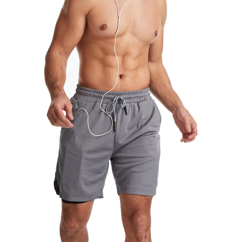 Men's Quick Dry Mesh Athletic Shorts