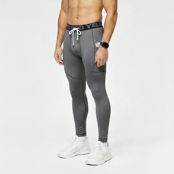 Custom Menβs Compression Leggings for Gym & Running