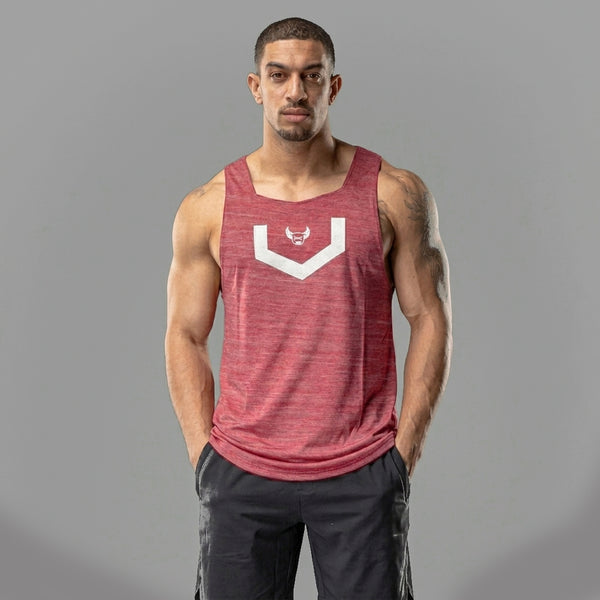 Men's Muscle Fitness Running Tank Top, Quick-Dry Sleeveless