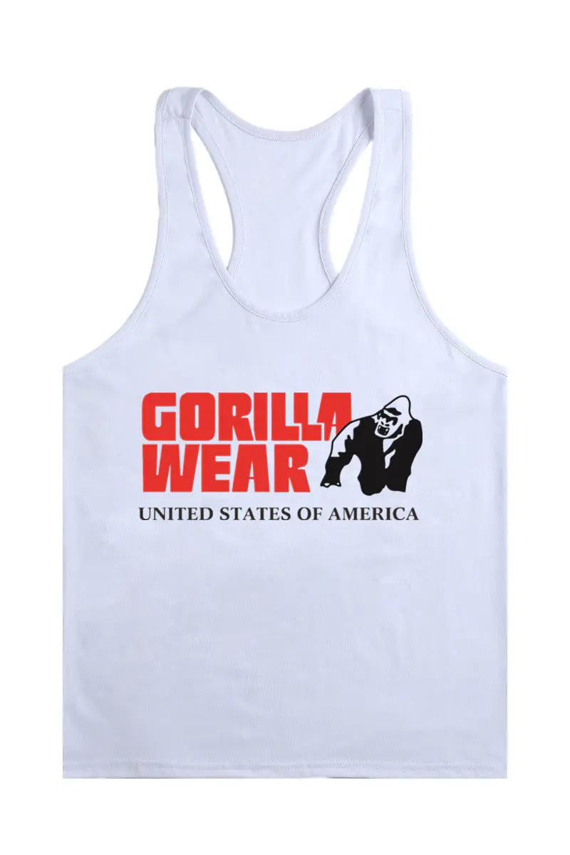 Men's Sleeveless Sports T-Shirt for Gym and Running
