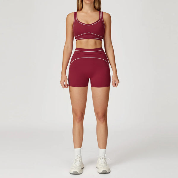 Yoga Set Gym Clothes Athletic Wear Fitness Set Tracksuits Yoga Suit For Women Sports Bra Gym Leggings Sportswear
