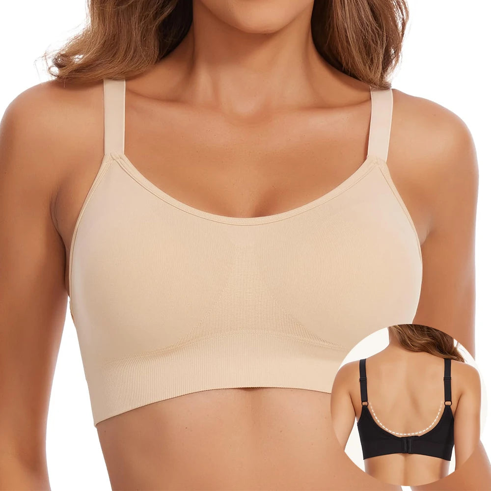 Women’s Wireless Push-Up Bra – Full Support, Seamless Comfort & Everyday Lift