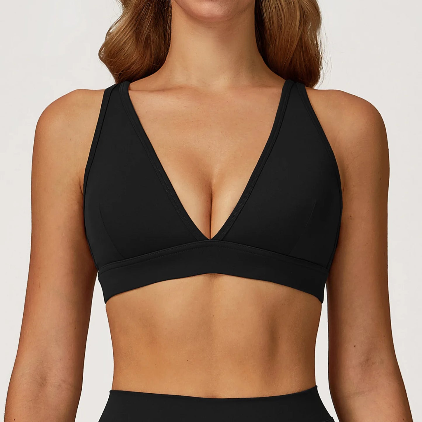 Women’s Push-Up Sports Bra – Breathable Gym & Yoga Top for Running & Training