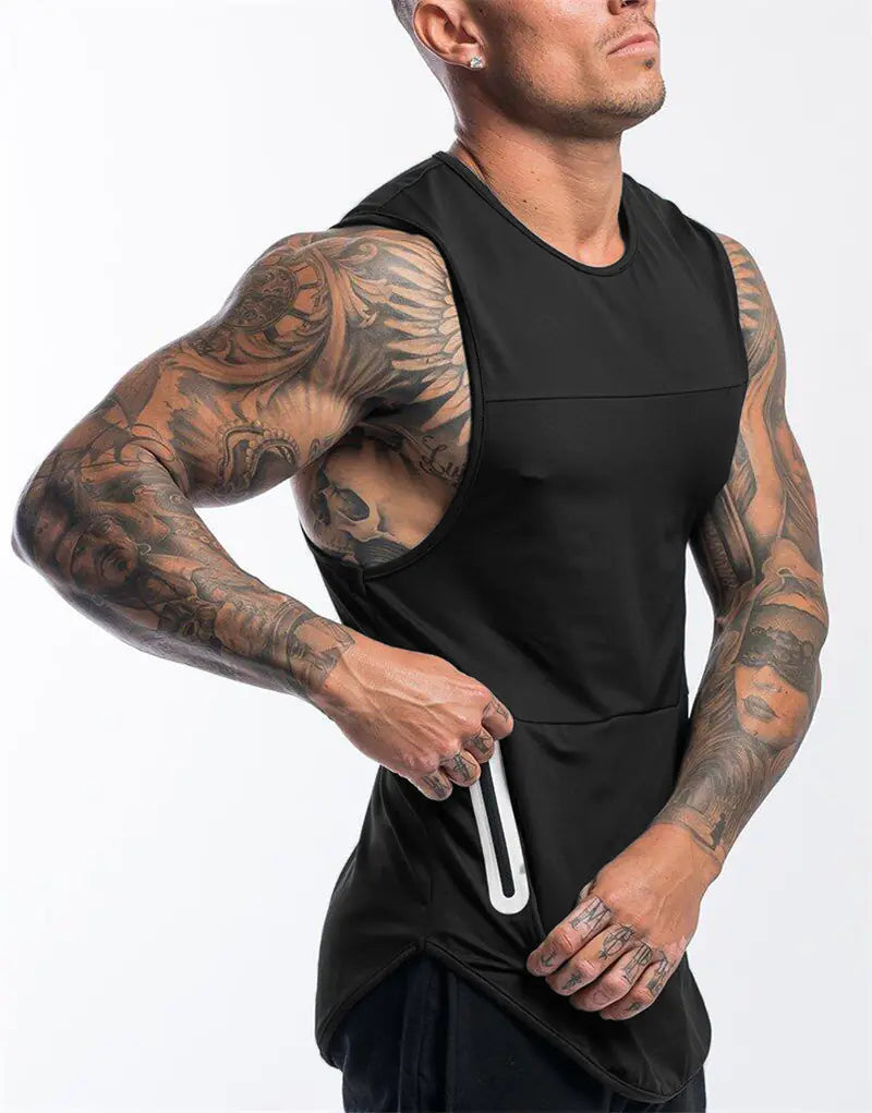 Men's Bodybuilding Sleeveless Workout Tank Top