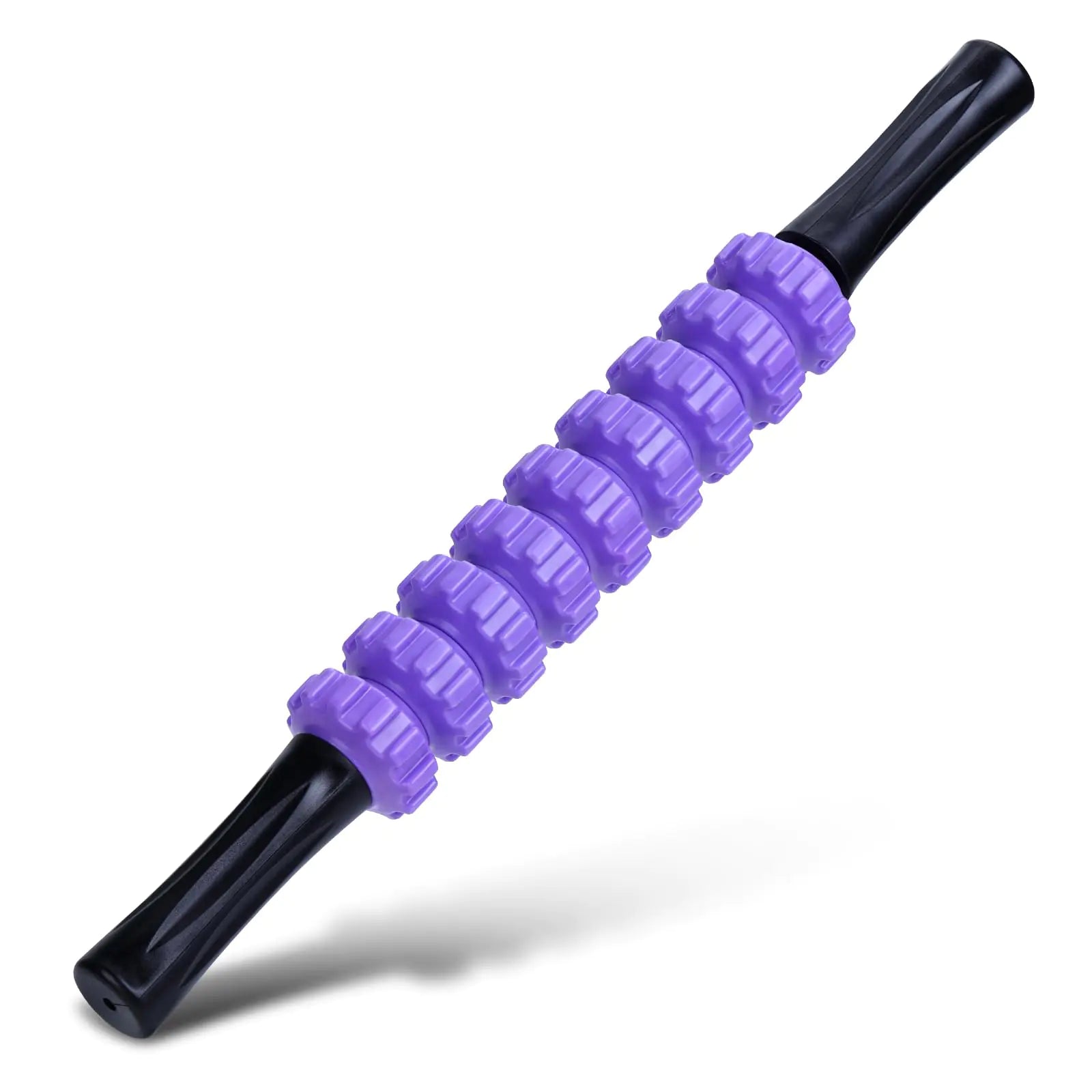 Back Leg Muscle Massager Roller Stick Liposuction Body Roller Lymphatic Massage Roller Deep Tissue Trigger Points for Athletes Yoga Physical Therapy(Green)