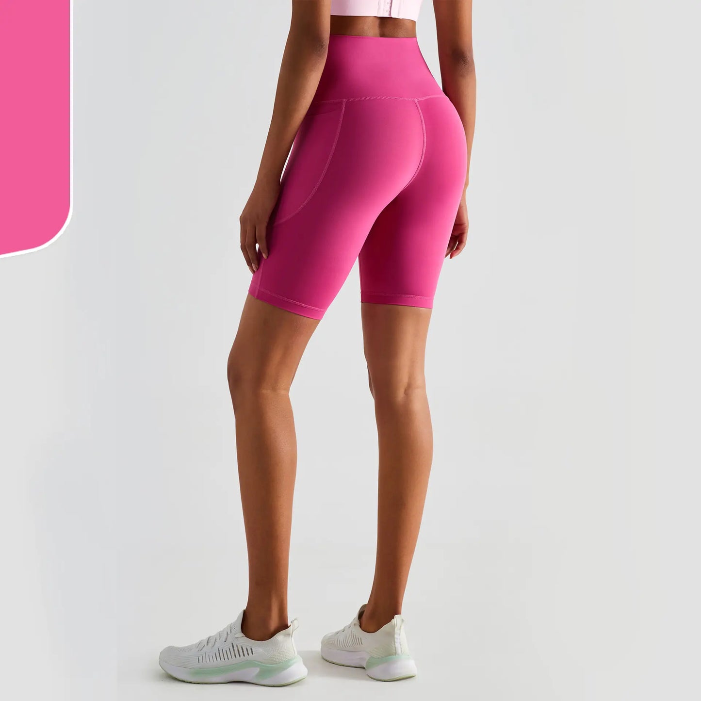 Ultra-High Waisted Peach Hip Lift Yoga Pants