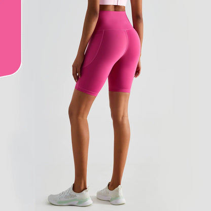 Ultra-High Waisted Peach Hip Lift Yoga Pants