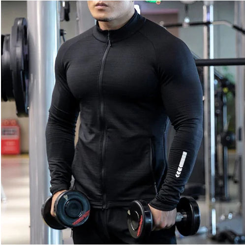 Slim Fit Dry-Fit Jacket for Men