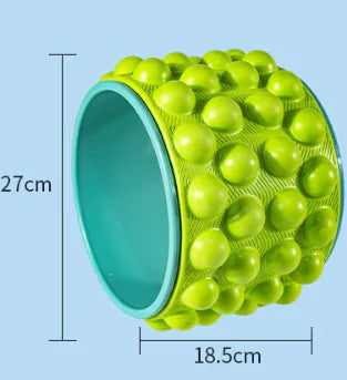 Floating Point Yoga Wheel for Back Support
