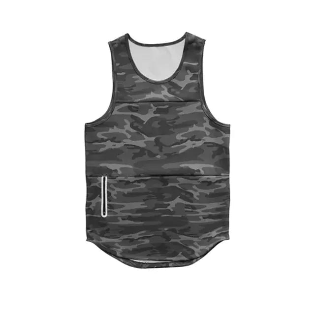 Men's Bodybuilding Sleeveless Workout Tank Top