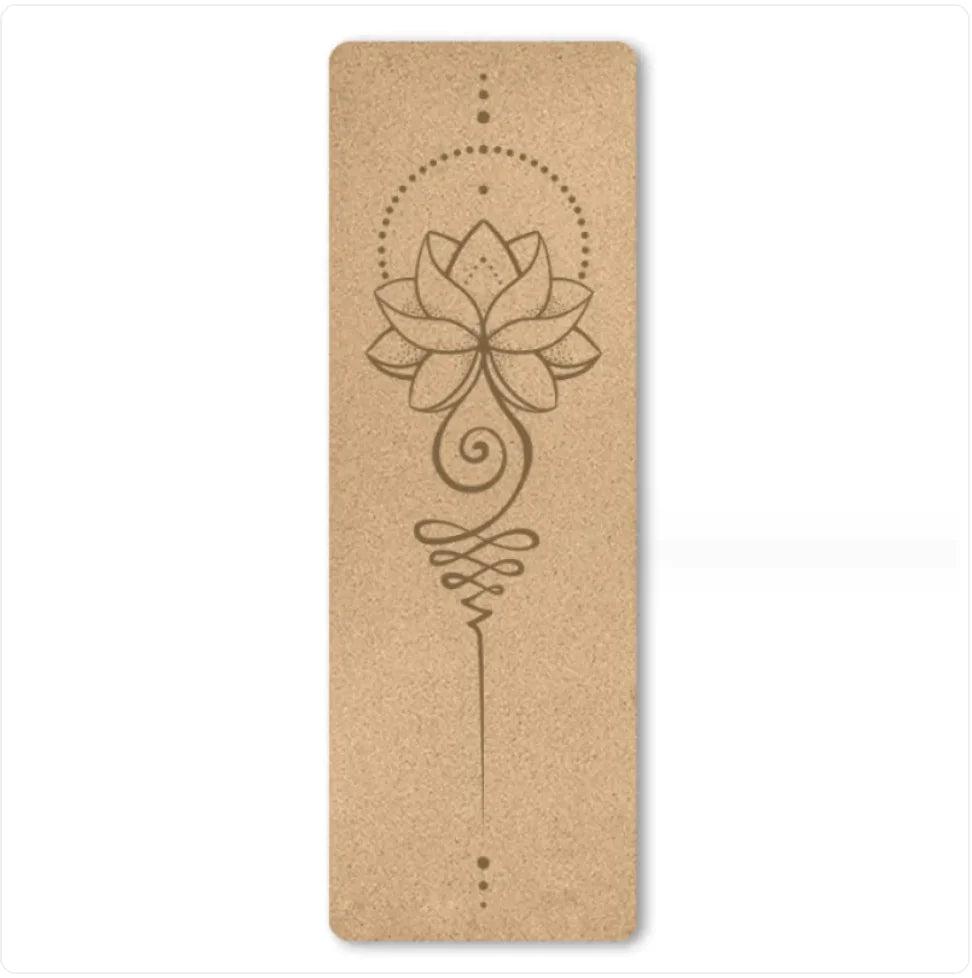 Eco-Friendly Non-Slip Cork Yoga Mat