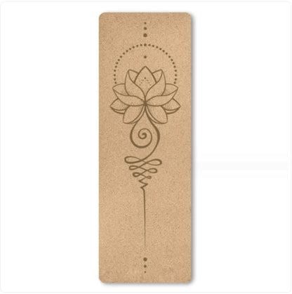 Eco-Friendly Non-Slip Cork Yoga Mat