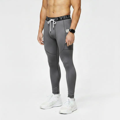 Custom Men’s Compression Leggings for Gym & Running