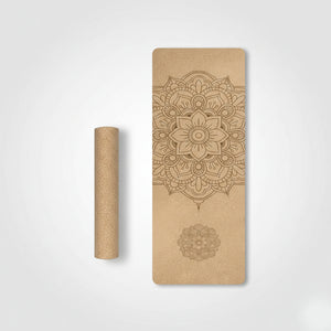 Eco-Friendly Non-Slip Cork Yoga Mat