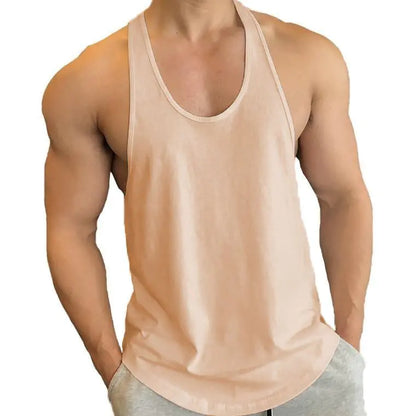 Men's Summer Workout Dry Fit Tank Top for Training