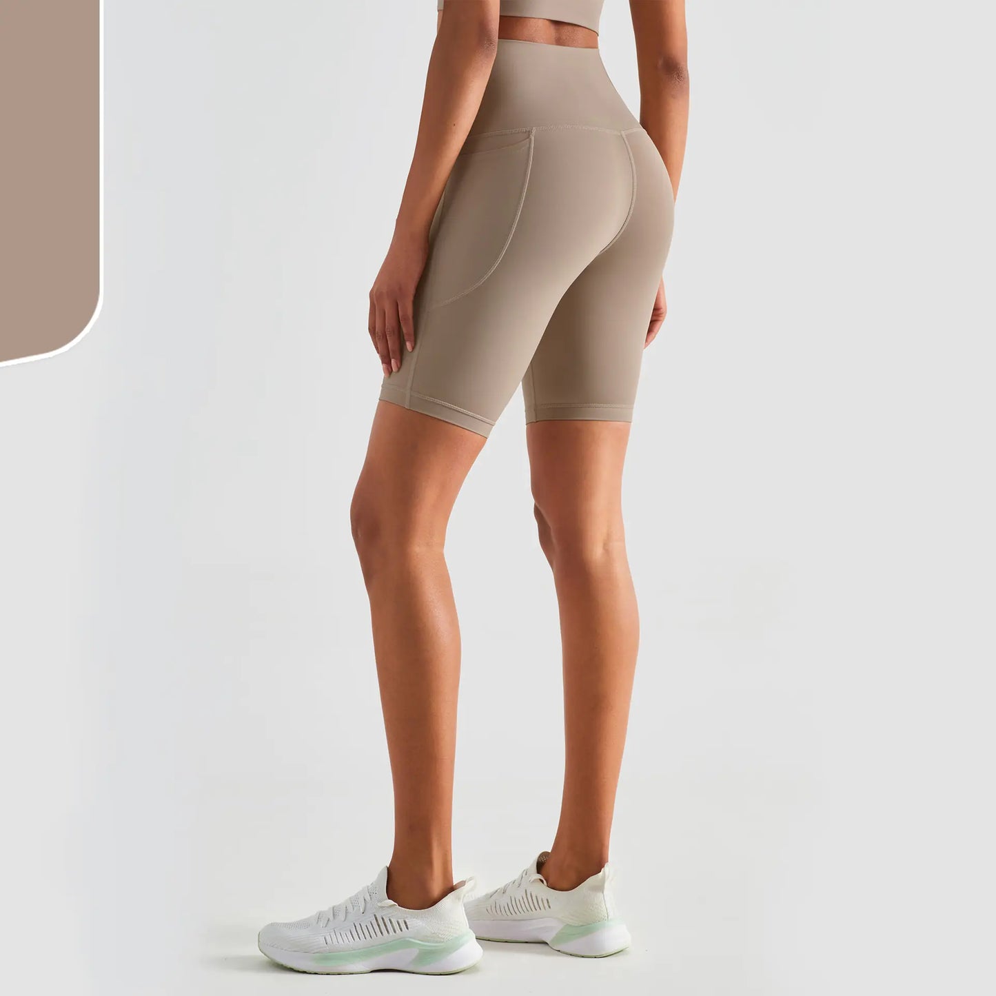 Ultra-High Waisted Peach Hip Lift Yoga Pants