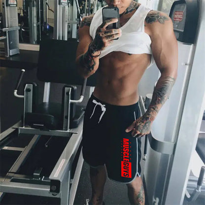 Men's Quick-Drying Breathable Mesh Fitness Shorts