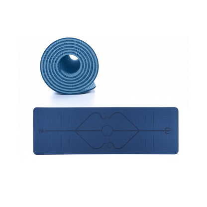 Eco-Friendly TPE Non-Slip Yoga Mat and Carpet