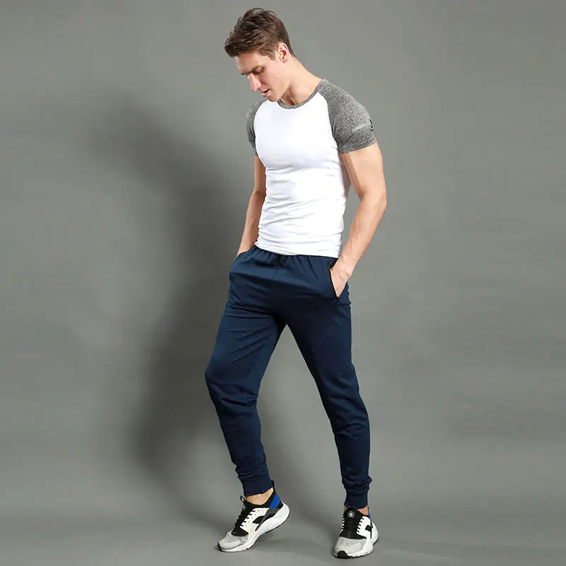 Men's Spring Summer Slim Fit Jogger Pants for Gym