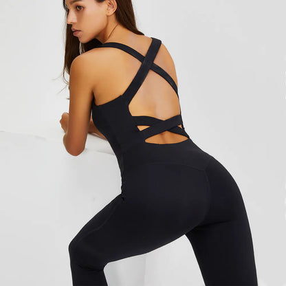 Women's Yoga Jumpsuit for Aerial Fitness & Style