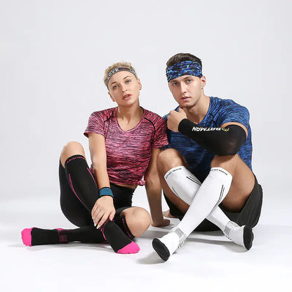 Breathable Terry Long Socks for Marathon Running