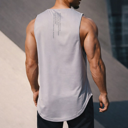 Men's Quick-Dry Breathable Fitness Vest for Summer