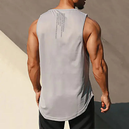 Men's Quick-Dry Breathable Fitness Vest for Summer