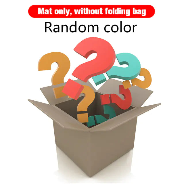 Natural Rubber Suede Yoga Mat - Ultra-thin Portable Design