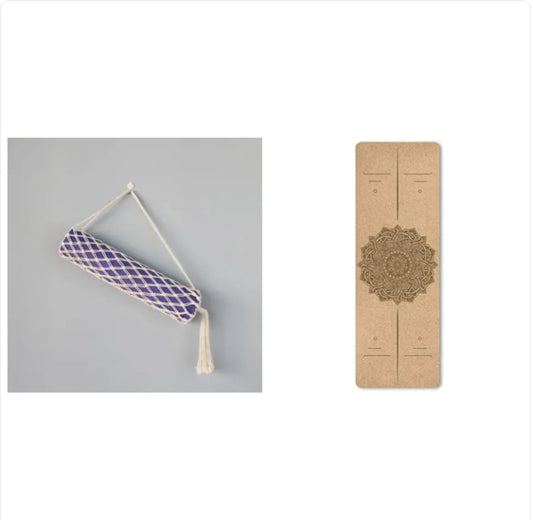 Eco-Friendly Non-Slip Cork Yoga Mat