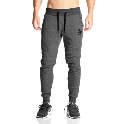 Athletic Pants, Slim Fit Trousers, Casual Long Pants
