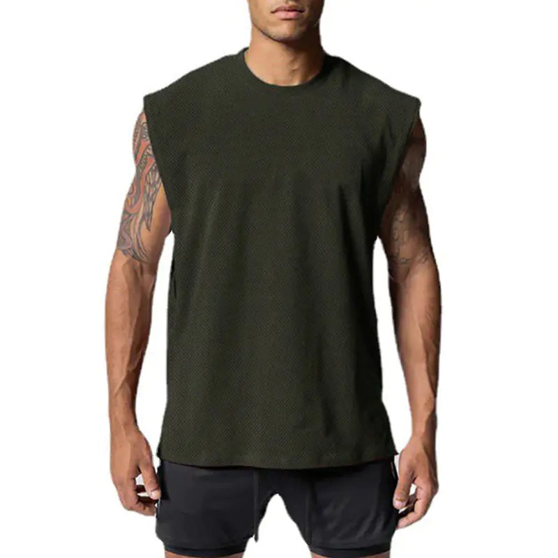 Men's Summer Quick-Dry Sleeveless Workout Tank Top