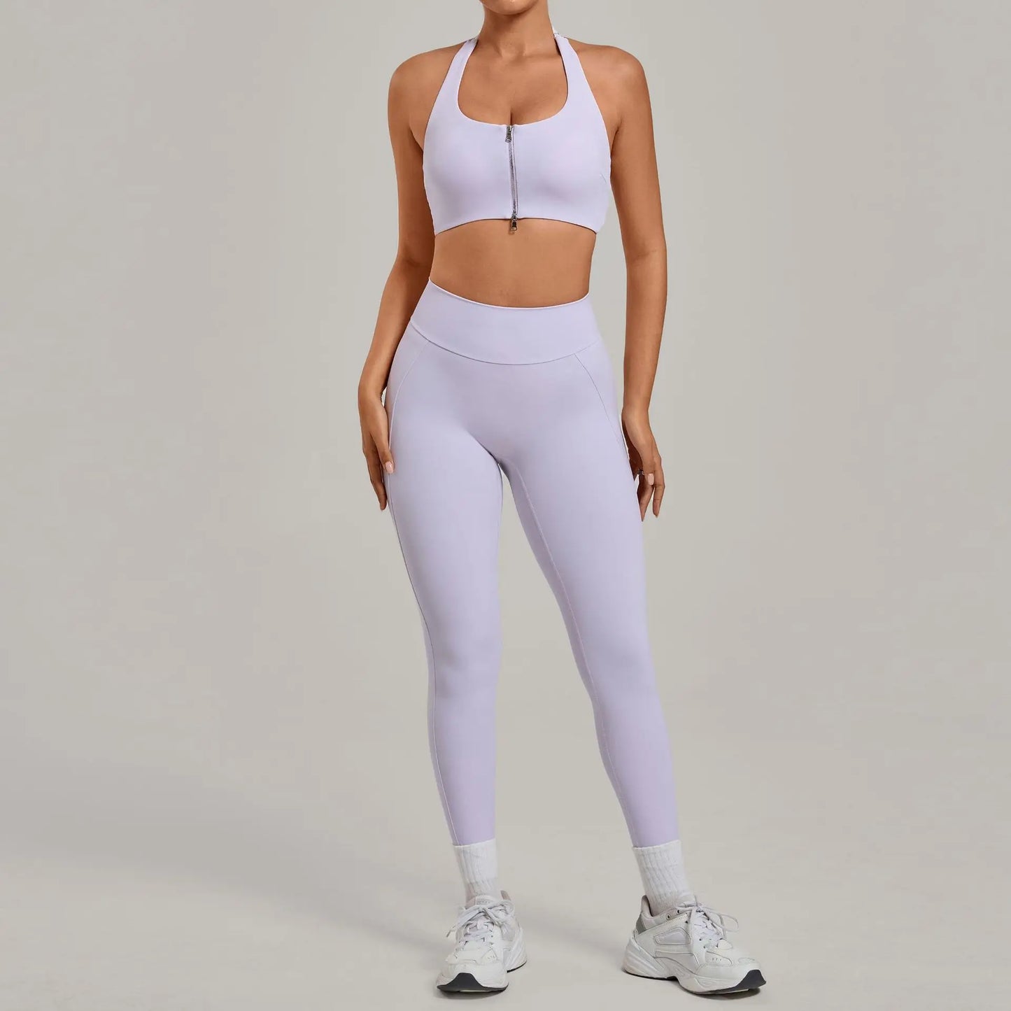 Women’s Push-Up Sports Bra & Leggings Set – High Waist Gym & Yoga Workout Outfit
