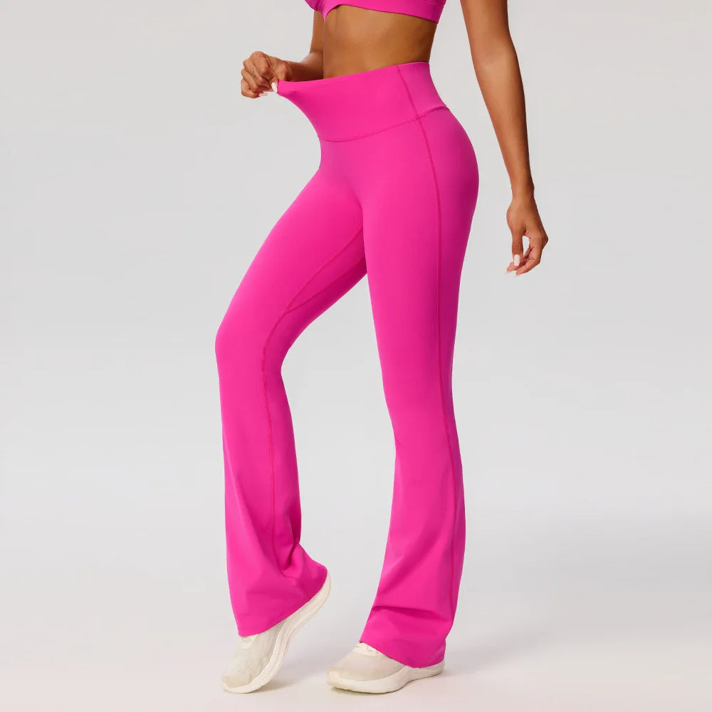 Women’s High-Waist Flare Yoga Pants – Butt Lift Bootcut Active Leggings