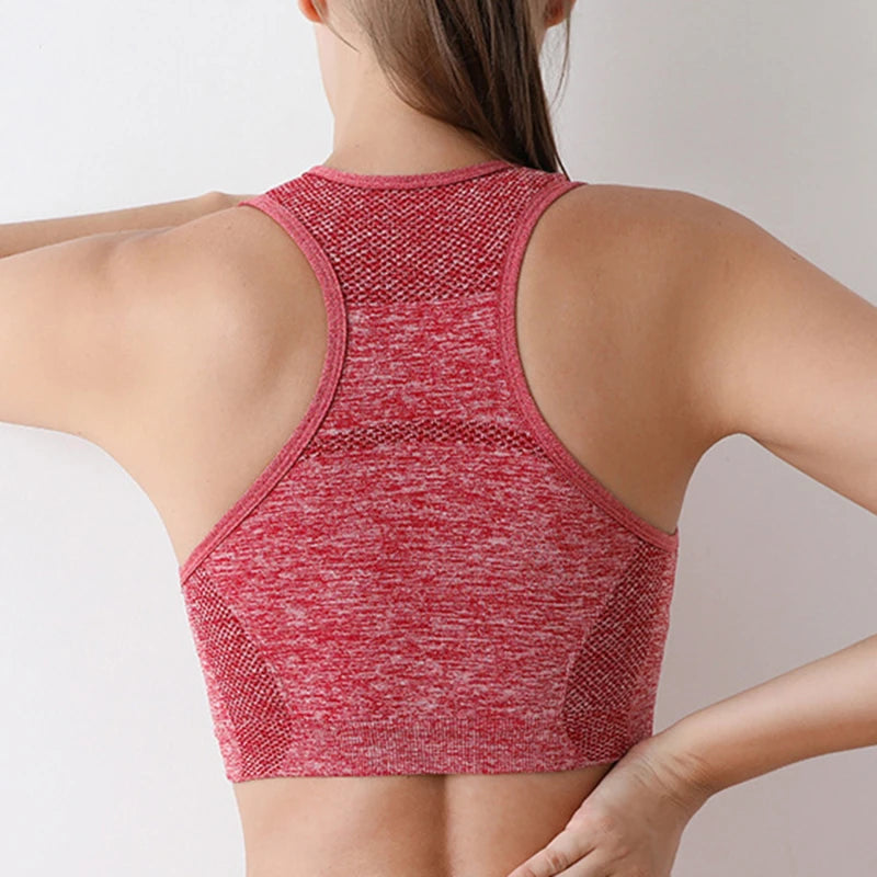 Push-Up Sports Bra for Women | Breathable Gym & Yoga Top