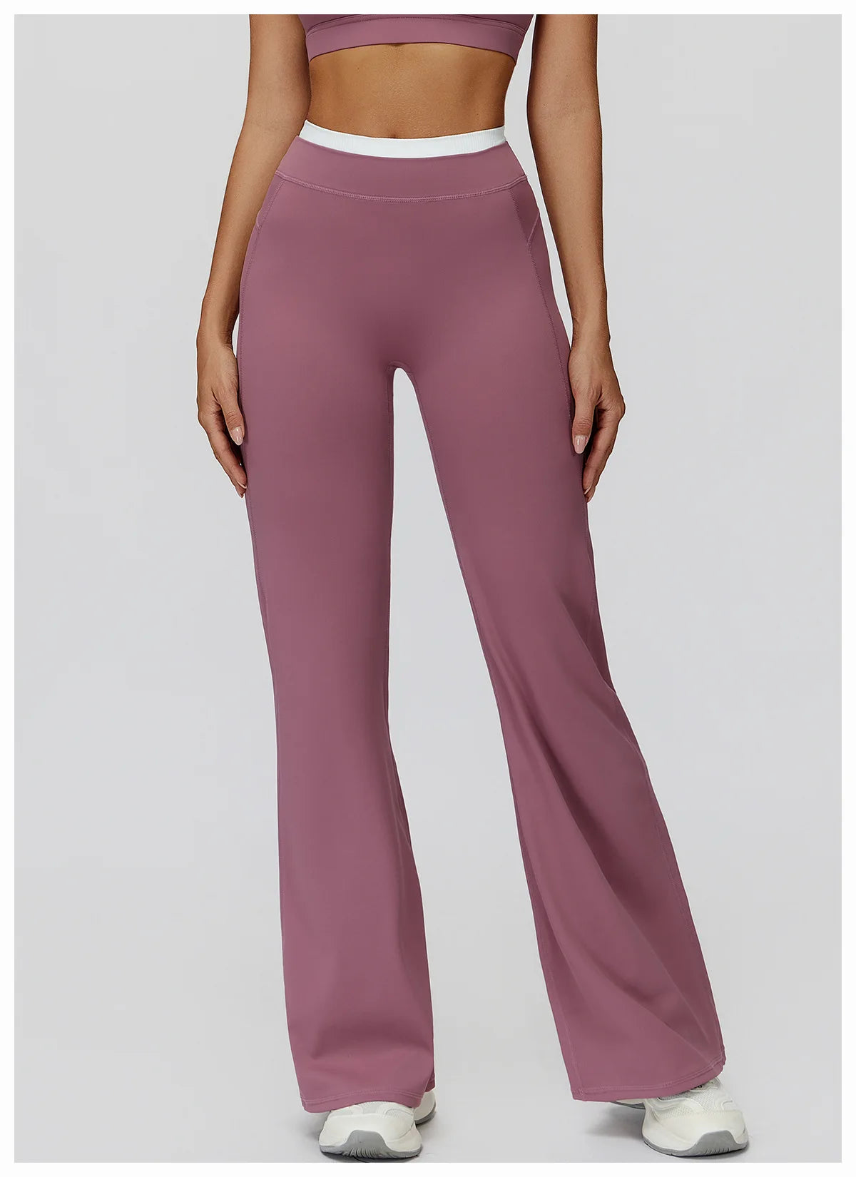 Women’s High-Waisted Flared Yoga Pants | Bootcut Bell-Bottom Activewear