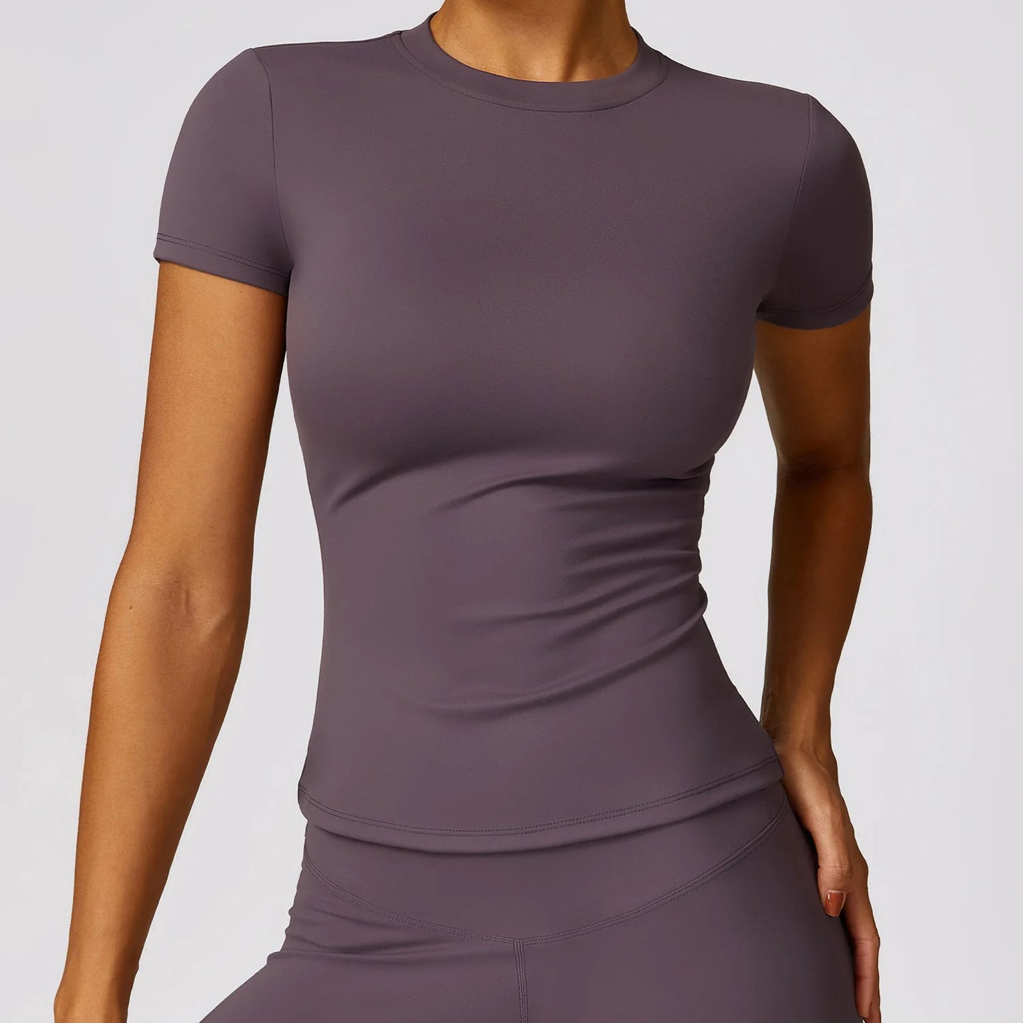 Women’s Athletic Gym T-Shirt – Breathable Quick-Dry Running & Workout Top