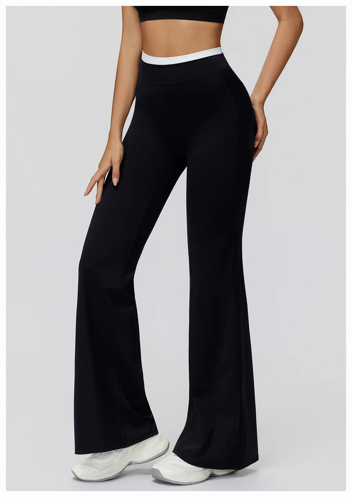 Women’s High-Waisted Flared Yoga Pants | Bootcut Bell-Bottom Activewear