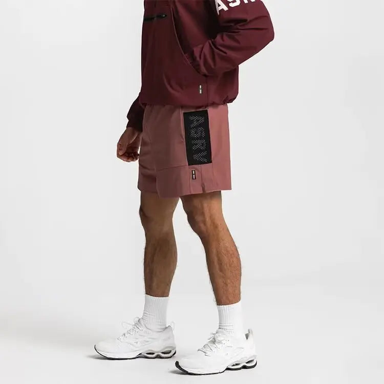 Men’s Performance Basketball Shorts – Quick-Dry Mesh Workout Shorts with Multi Pockets