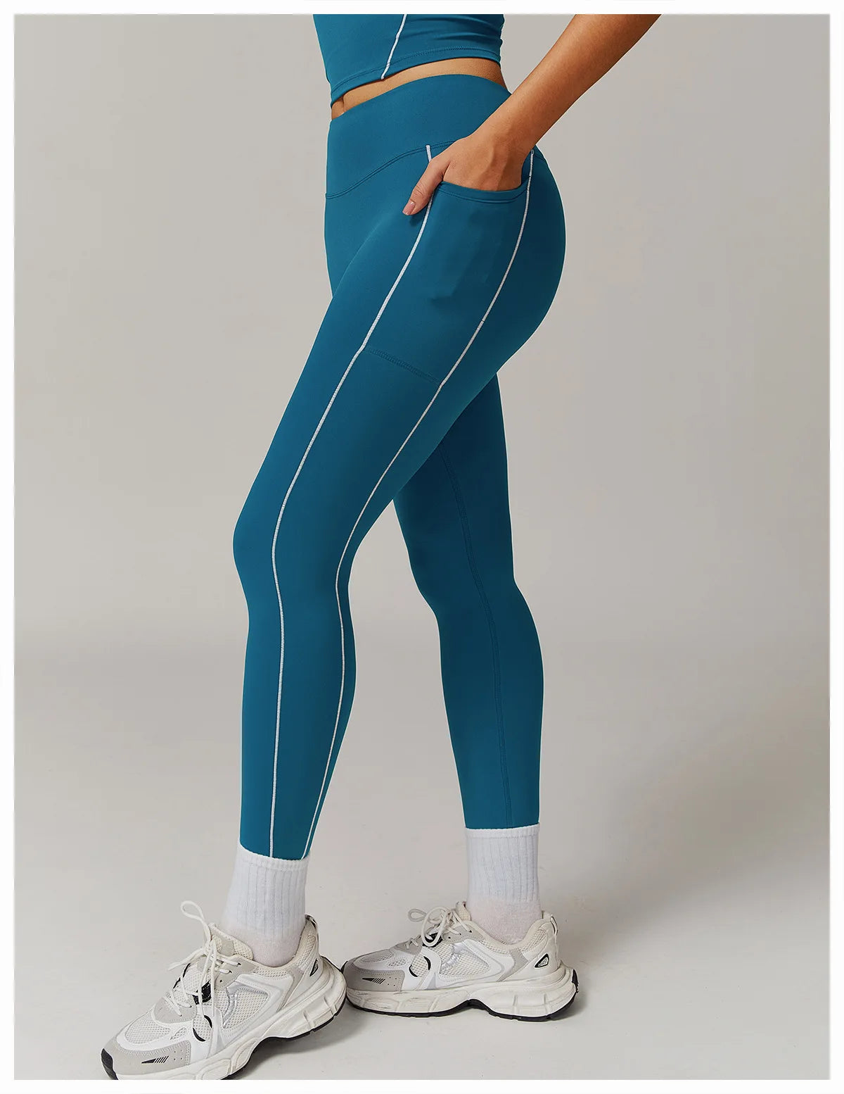 Women’s High-Waist Booty Lift Gym Leggings – Sculpting Push-Up Workout Tights