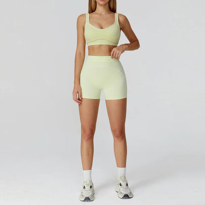 Yoga Set Gym Clothes Athletic Wear Fitness Set Tracksuits Yoga Suit For Women Sports Bra Gym Leggings Sportswear