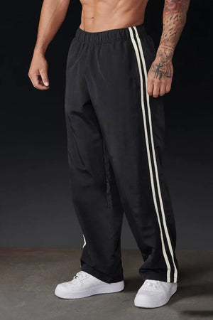 Men’s Loose Fit Gym Joggers – Straight Leg Bodybuilding Sweatpants for Training & Running