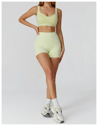 Yoga Set Gym Clothes Athletic Wear Fitness Set Tracksuits Yoga Suit For Women Sports Bra Gym Leggings Sportswear