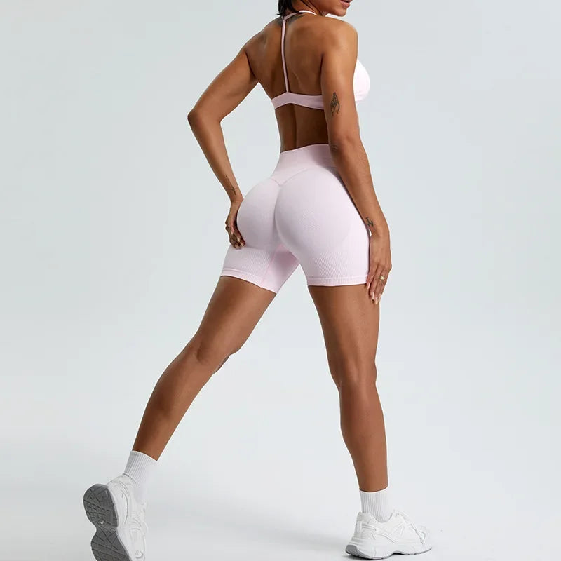 High Support Sports Bra for Women | Push-Up Gym & Workout Crop Top