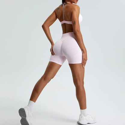 High Support Sports Bra for Women | Push-Up Gym & Workout Crop Top