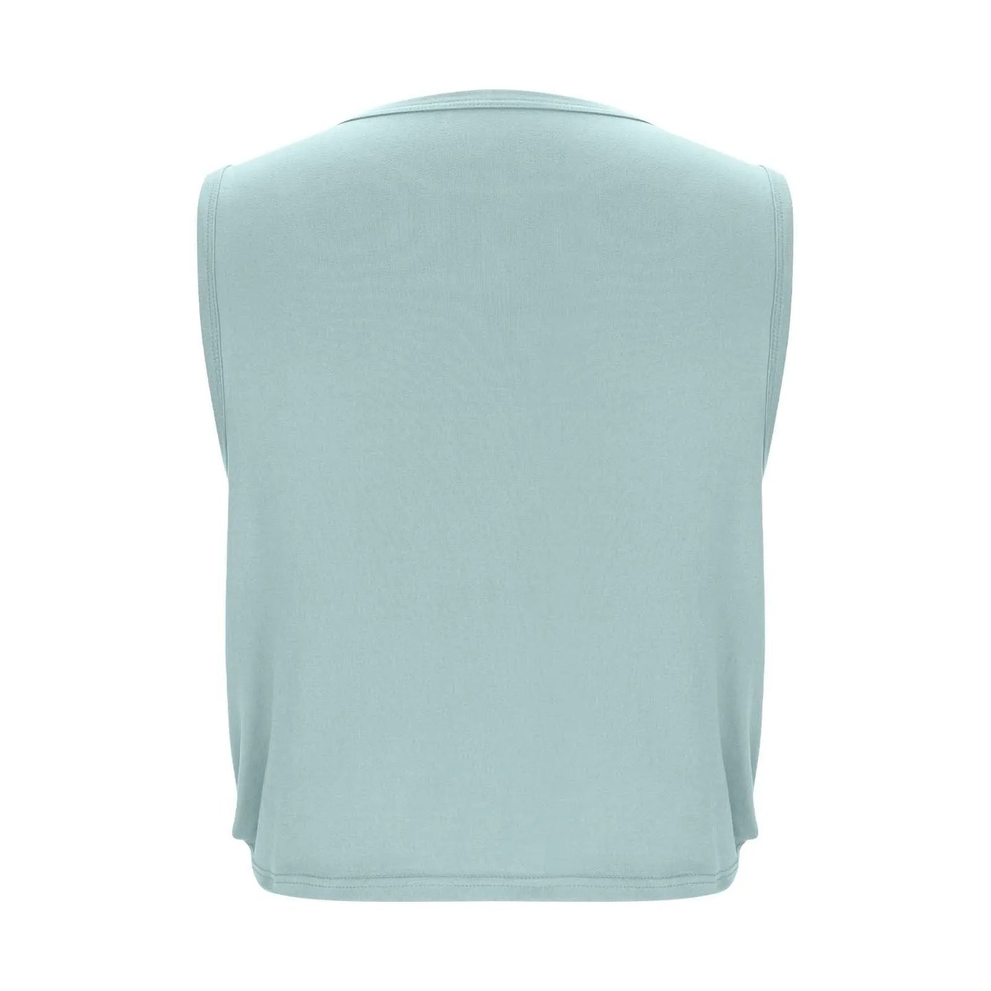 Women’s Sleeveless Breathable Workout Tank Top – Lightweight Yoga & Gym Crop Vest