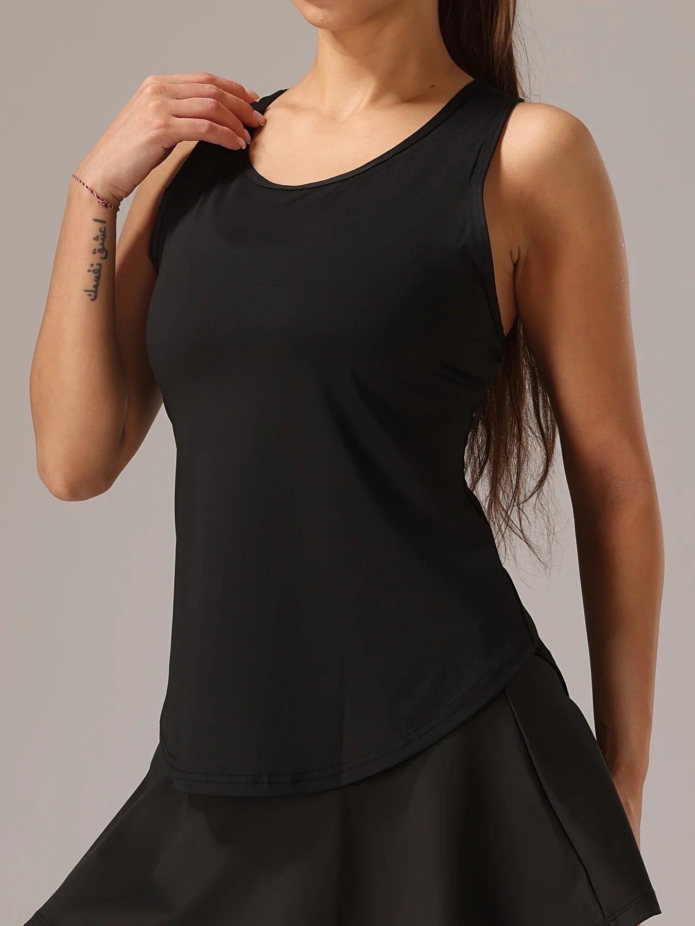 Women’s Performance Mesh Workout Tank – Sleeveless Gym, Tennis & Training Top