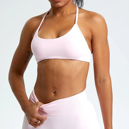 High Support Sports Bra for Women | Push-Up Gym & Workout Crop Top
