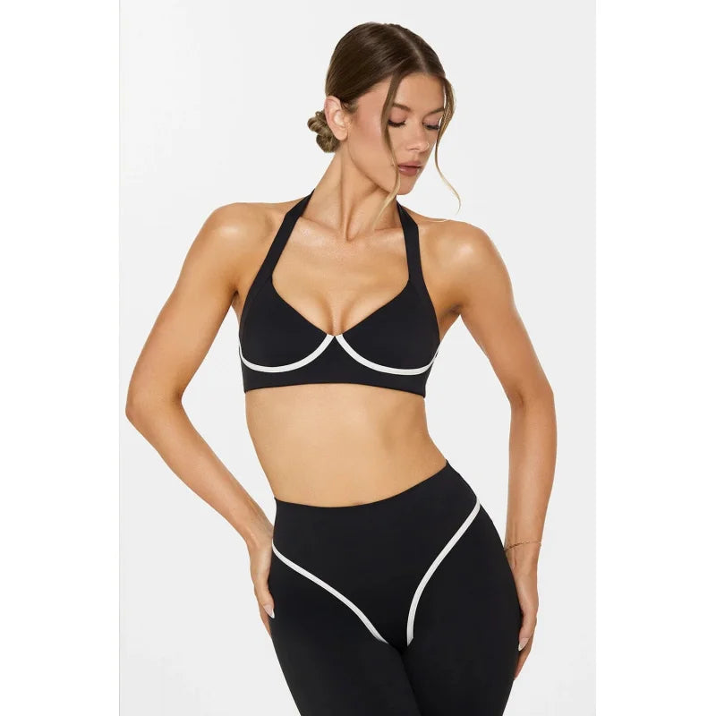 Seamless Zip Jacket Set for Women – Body Sculpting Yoga & Gym Outfit