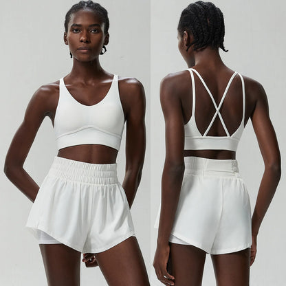 Women’s High Performance Sportswear Set – Tennis & Fitness Clothing
